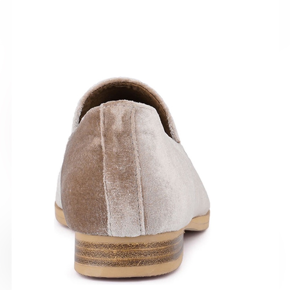 Rag & Co Taupe Luxe Lap Moc Toe Flat Women’s Size 10 Handcrafted - Picture 10 of 13
